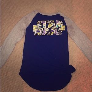 Star Wars baseball Tee.
